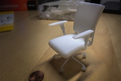 Modellstuhl als 3D Druck Objekt