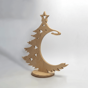 Dekorativer Holz-Weihnachtsbaumständer